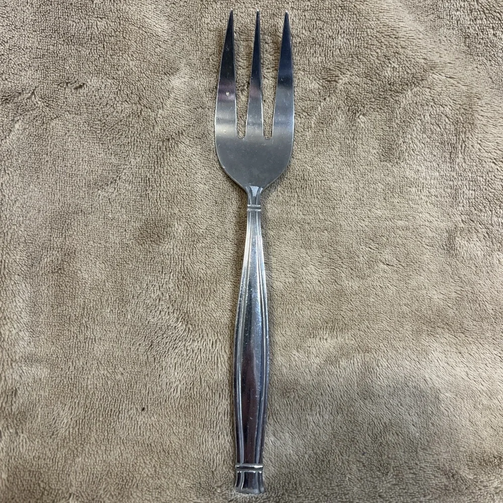 Oneida‎ Ambiance Stainless Steel Flatware Serving Fork MCM